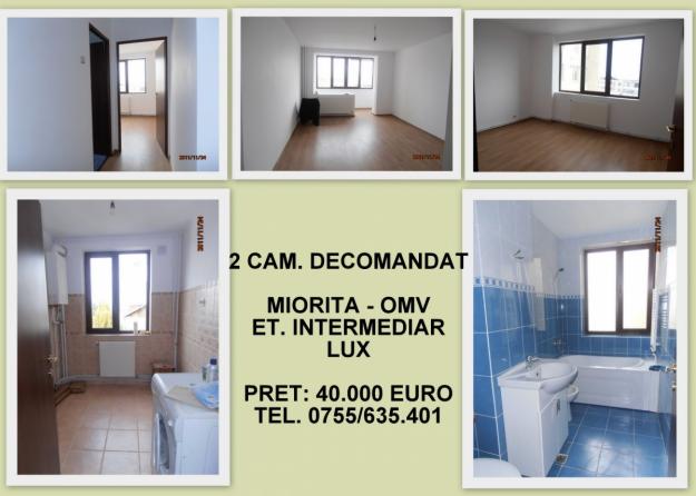 BACAU VAND URGENT APARTAMENT DE LUX CU 2 CAMERE, SITUAT IN ZONA MIORITA, - Pret | Preturi BACAU VAND URGENT APARTAMENT DE LUX CU 2 CAMERE, SITUAT IN ZONA MIORITA,