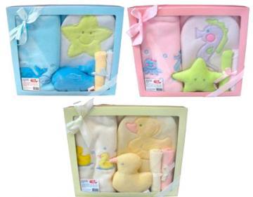 Primii pasi - Set cadou baie bebe 5 piese, 0+ luni - Pret | Preturi Primii pasi - Set cadou baie bebe 5 piese, 0+ luni