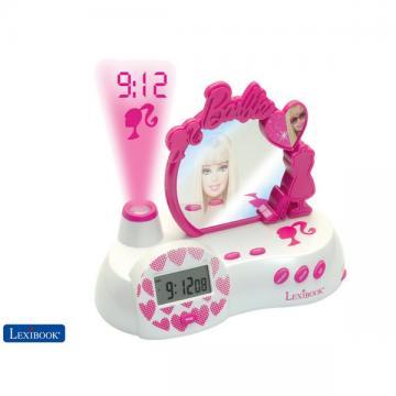 Radio cu ceas alarma si proiectie Barbie - Pret | Preturi Radio cu ceas alarma si proiectie Barbie