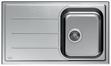 Chiuvete Inox Microtexturat - Hotpoint Ariston SC 86W1S (AX) HA Inox decor - Pret | Preturi Chiuvete Inox Microtexturat - Hotpoint Ariston SC 86W1S (AX) HA Inox decor