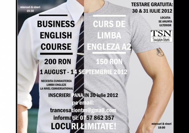 Curs de Business English & A2 - Pret | Preturi Curs de Business English & A2