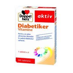DoppelHerz Diabetiker vitamine *30 comprimate - Pret | Preturi DoppelHerz Diabetiker vitamine *30 comprimate