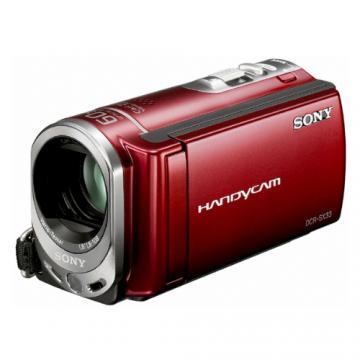 Camera video Sony DCR-SX33, rosu + Husa - Pret | Preturi Camera video Sony DCR-SX33, rosu + Husa