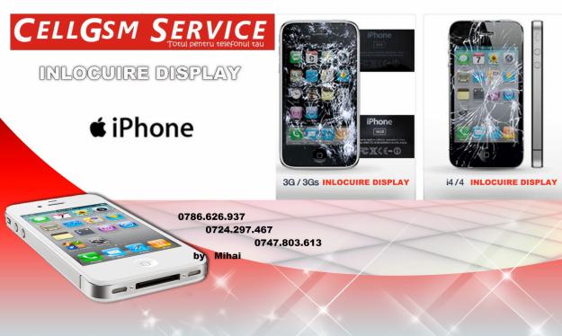 Carcasa iphone 3gs display iphone 4 service iphone 4s reparatii iphone - service iphone - Pret | Preturi Carcasa iphone 3gs display iphone 4 service iphone 4s reparatii iphone - service iphone