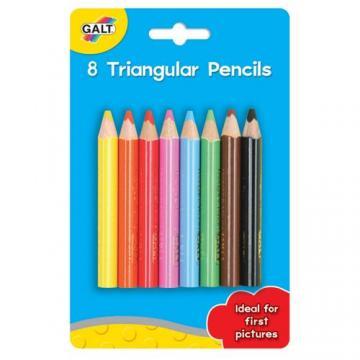 Galt - 8 Triunghiular Pencils - 8 Creioane Triunghiulare - Pret | Preturi Galt - 8 Triunghiular Pencils - 8 Creioane Triunghiulare