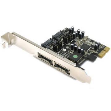 Adaptor ST-Lab SATA/eSATA PCI-E 1x - ST A-341 - Pret | Preturi Adaptor ST-Lab SATA/eSATA PCI-E 1x - ST A-341