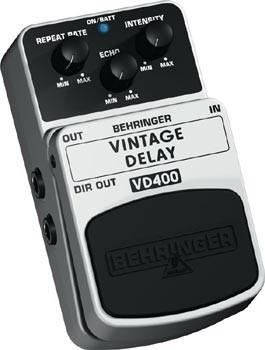 Pedala pentru Chitara Behringer Vintage Delay VD 400 - Pret | Preturi Pedala pentru Chitara Behringer Vintage Delay VD 400