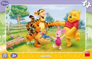 Puzzle Winnie the Pooh - On the Meadow 15pcs - Pret | Preturi Puzzle Winnie the Pooh - On the Meadow 15pcs