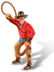 Bullyland - Cowboy cu lasou - Pret | Preturi Bullyland - Cowboy cu lasou
