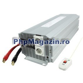 Invertor tensiune 12V-220V 4000W HQ - Pret | Preturi Invertor tensiune 12V-220V 4000W HQ