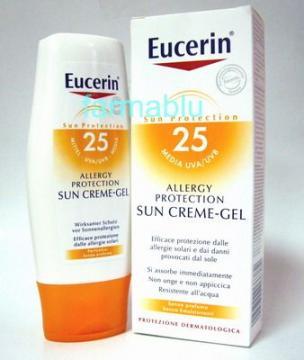 EUCERIN Crema-gel Sun Allergy Protect SPF25 x 150ml - Pret | Preturi EUCERIN Crema-gel Sun Allergy Protect SPF25 x 150ml