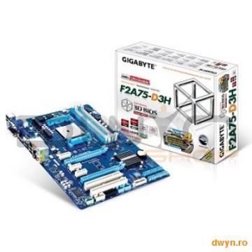 MB Gigabyte AMD A75, socket FM2, 4x DDR3 (max 64 GB), 2x PCIe X16 (X16 + X4) + 3x PCIe X1 + 2x PCI, - Pret | Preturi MB Gigabyte AMD A75, socket FM2, 4x DDR3 (max 64 GB), 2x PCIe X16 (X16 + X4) + 3x PCIe X1 + 2x PCI,