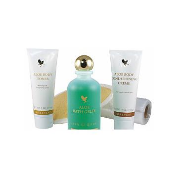 Trusa completa anticelulita Aloe Body Toning Kit - Pret | Preturi Trusa completa anticelulita Aloe Body Toning Kit