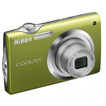 Aparat foto digital Nikon Coolpix S3000, Verde - Pret | Preturi Aparat foto digital Nikon Coolpix S3000, Verde