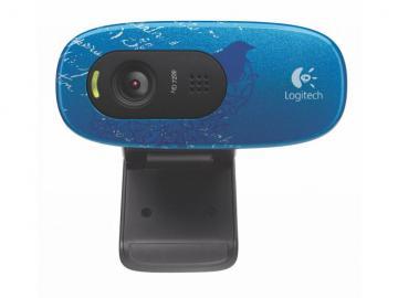 Camera web Logitech C270 model cukoare indigo, 1.3MB, Video: 1280 x 720 pixels, microfon, USB2.0  (960-000806) - Pret | Preturi Camera web Logitech C270 model cukoare indigo, 1.3MB, Video: 1280 x 720 pixels, microfon, USB2.0  (960-000806)