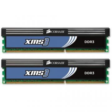 Memorie Corsair 4GB (2 x 2048MB), DDR3, 1333MHz, XMS3 - Pret | Preturi Memorie Corsair 4GB (2 x 2048MB), DDR3, 1333MHz, XMS3