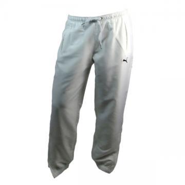 Pantaloni trening Puma Mix It Up closed cuff alb - Pret | Preturi Pantaloni trening Puma Mix It Up closed cuff alb