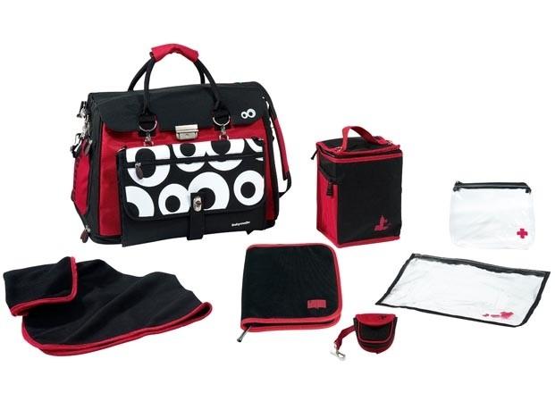 Geanta multifunctionata free hand red/black - Pret | Preturi Geanta multifunctionata free hand red/black