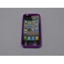 Husa iPhone 4 iPhone 4s Neagra Cu Rama Violet - Pret | Preturi Husa iPhone 4 iPhone 4s Neagra Cu Rama Violet