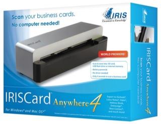 Scanner IRISCard Anywhere 4 456980 - Pret | Preturi Scanner IRISCard Anywhere 4 456980
