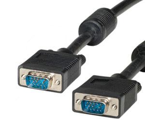 Cablu VGA Roline 15T-15T dublu ecranat 50 m - Pret | Preturi Cablu VGA Roline 15T-15T dublu ecranat 50 m
