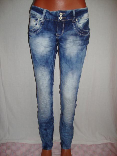 Sexy blugi de femei lexxury jeans 2 nasturi - Pret | Preturi Sexy blugi de femei lexxury jeans 2 nasturi