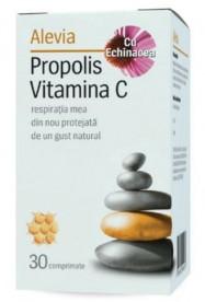 Alevia Propolis Vitamina C cu Echinacea *30cpr - Pret | Preturi Alevia Propolis Vitamina C cu Echinacea *30cpr