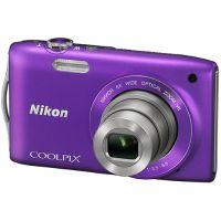 Aparat foto compact Nikon COOLPIX S3300 (Violet), 16MP, zoom optic 6x, ecran 2.7inch, stabilizator optic, transfer fara fir, HD 720p + CADOU: card memorie SD 4GB + husa - Pret | Preturi Aparat foto compact Nikon COOLPIX S3300 (Violet), 16MP, zoom optic 6x, ecran 2.7inch, stabilizator optic, transfer fara fir, HD 720p + CADOU: card memorie SD 4GB + husa