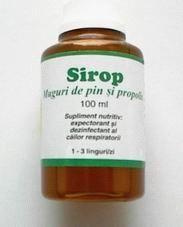 Sirop pin si propolis x 100ml - Pret | Preturi Sirop pin si propolis x 100ml