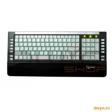 Tastatura Gembird KB-9630L LetterLight, Silver/Black, USB+PS2 - Pret | Preturi Tastatura Gembird KB-9630L LetterLight, Silver/Black, USB+PS2