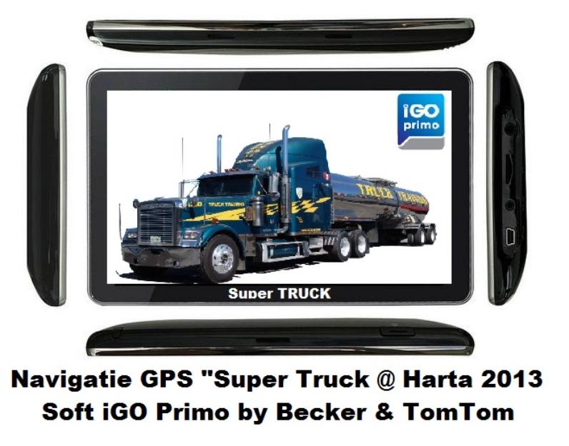 Navigatie GPS Speciala TIR Camion / Soft iGO Primo 2.4 de la Becker & TomTom, Harta Europa - Pret | Preturi Navigatie GPS Speciala TIR Camion / Soft iGO Primo 2.4 de la Becker & TomTom, Harta Europa