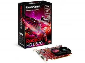 PowerColor ATI Radeon HD 6570, PCI-E, 1GB DDR3, 128biti - Pret | Preturi PowerColor ATI Radeon HD 6570, PCI-E, 1GB DDR3, 128biti