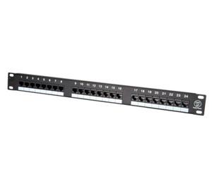 Patch Panel Value UTP Cat.5e 24 porturi, negru - Pret | Preturi Patch Panel Value UTP Cat.5e 24 porturi, negru