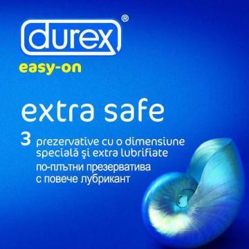 DUREX Prezervative Extra Safe x 3buc - Pret | Preturi DUREX Prezervative Extra Safe x 3buc