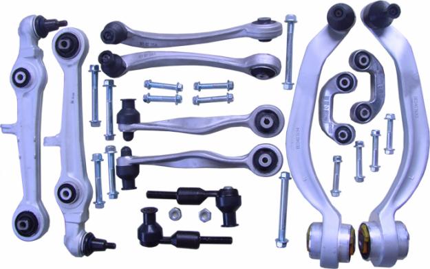 Set brate articulatie fata 12 piese audi a4 b5 noi import germania! - Pret | Preturi Set brate articulatie fata 12 piese audi a4 b5 noi import germania!