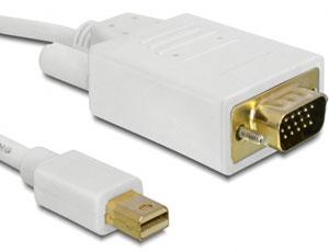 Cablu mini DisplayPort la VGA T - T 2 m, Delock 82921 - Pret | Preturi Cablu mini DisplayPort la VGA T - T 2 m, Delock 82921