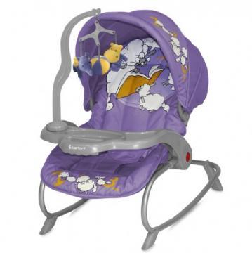 BERTONI - Balansoar Rocker Dream Time Violet Lambs - Pret | Preturi BERTONI - Balansoar Rocker Dream Time Violet Lambs