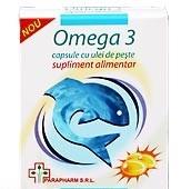 Omega 3 â€“ capsule cu ulei de peste - Pret | Preturi Omega 3 â€“ capsule cu ulei de peste