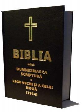 Biblia adica Dumnezeiasca Scriptura a Legii Vechi si a Celei Noua (1914) - Pret | Preturi Biblia adica Dumnezeiasca Scriptura a Legii Vechi si a Celei Noua (1914)