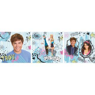 Set de 3 tablouri autoadezive High School Musical - Pret | Preturi Set de 3 tablouri autoadezive High School Musical