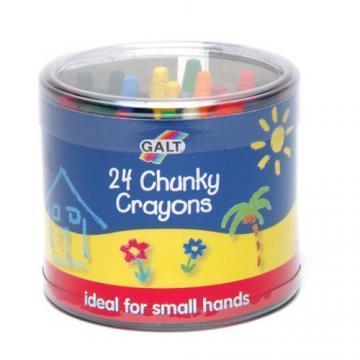 Galt - 24 Chunky Crayons - Set 24 Creioane Cerate - Pret | Preturi Galt - 24 Chunky Crayons - Set 24 Creioane Cerate