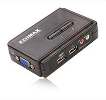 Switch KVM 2 Porturi USB si suport Audio/Mic (cabluri incluse), Edimax EK-UAK2 - Pret | Preturi Switch KVM 2 Porturi USB si suport Audio/Mic (cabluri incluse), Edimax EK-UAK2