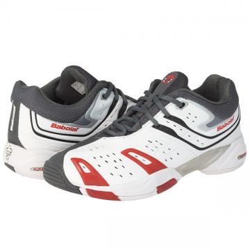 Pantofi sport adolescenti Babolat Team 4 white - Pret | Preturi Pantofi sport adolescenti Babolat Team 4 white