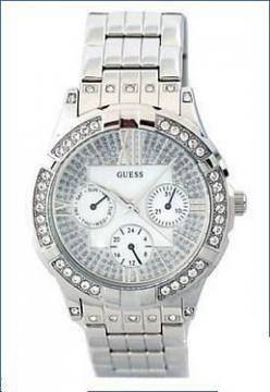 Ceas Guess Silver Roman Holiday G12579L - Pret | Preturi Ceas Guess Silver Roman Holiday G12579L