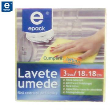 Lavete umede Epack 3 buc - Pret | Preturi Lavete umede Epack 3 buc