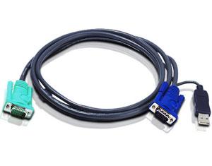 Set cabluri pentru KVM USB 1.2m, Aten 2L-5201U - Pret | Preturi Set cabluri pentru KVM USB 1.2m, Aten 2L-5201U
