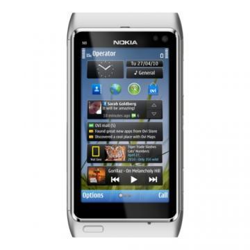 Telefon mobil Nokia N8 silver-white - Pret | Preturi Telefon mobil Nokia N8 silver-white