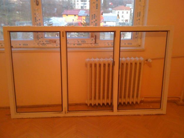 2 ferestre PVC alb Deceuninck - Pret | Preturi 2 ferestre PVC alb Deceuninck