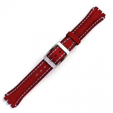 Curea ceas tip Swatch din piele naturala nr. 284 [19-SW18] - Pret | Preturi Curea ceas tip Swatch din piele naturala nr. 284 [19-SW18]