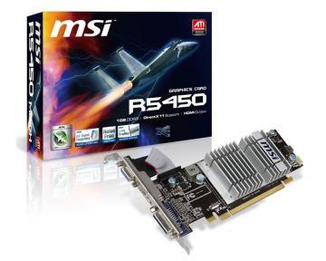 MSI ATI Radeon HD 5450 Silence, PCI-E, 1GB DDR3, 64biti, Low Profile - Pret | Preturi MSI ATI Radeon HD 5450 Silence, PCI-E, 1GB DDR3, 64biti, Low Profile